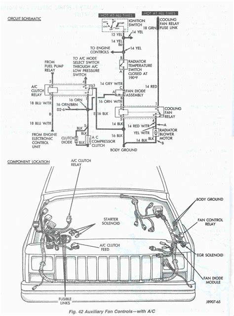 Jeep Grand Cherokee Rear Lamp Wiring Diagram